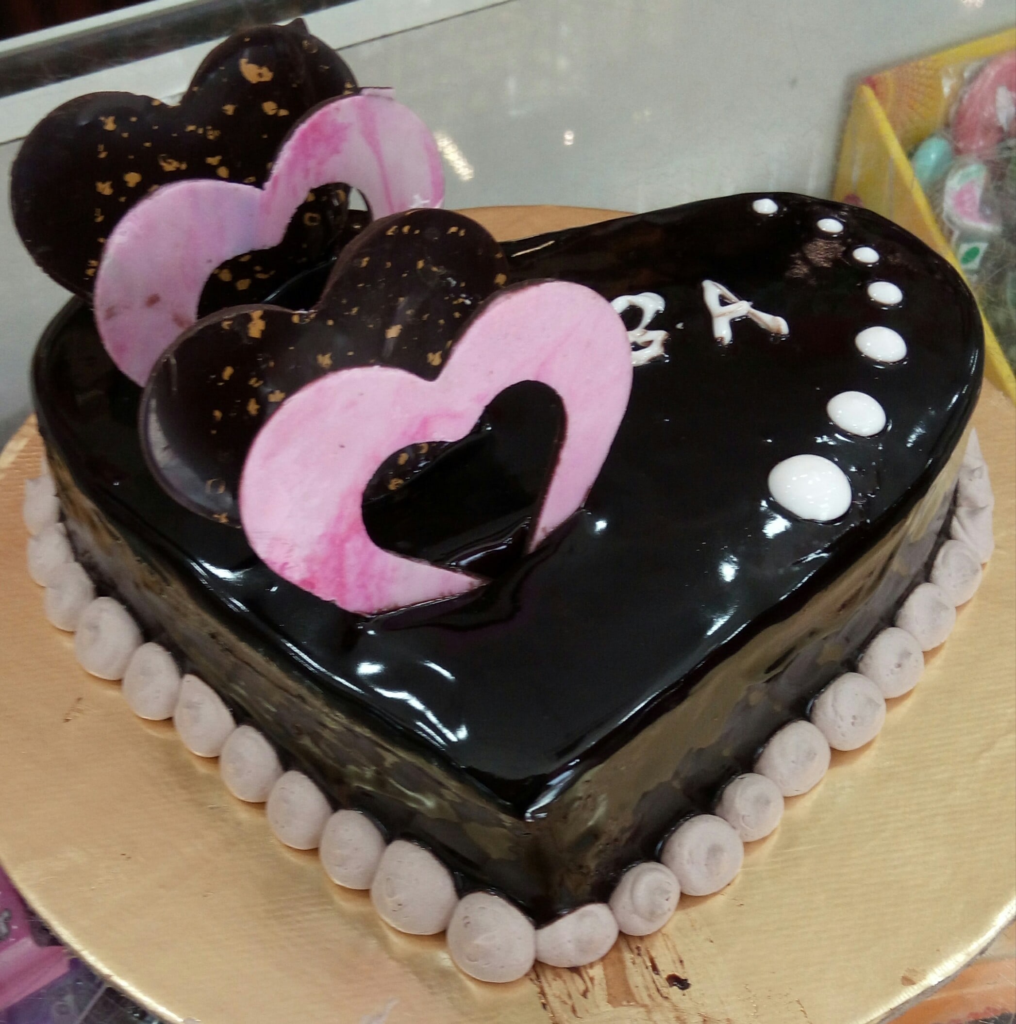 Chocolate Heart Cake